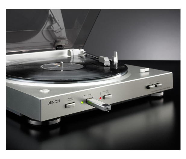 DENON DP-200USB SREBRNY - 454190 - zdjęcie 2